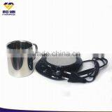 Electric Coffee Cup Warmer & Double Wall Stainless Steel Coffee Cup thumbnail-3