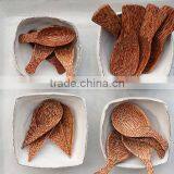 Natural Coconut Wood Spoon, Coco Wood Ladle, Coco Wood Condiment Spoon thumbnail-1