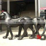 Bronze Black Ourdoor Abstract Animal Sculptures thumbnail-1