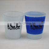 Customized Logo 3oz Frosted Glass Cup for Liquor Promotional thumbnail-1