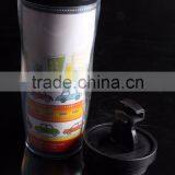 12oz Cheap Double Wall Travel Plastic Coffee Mug With Wall Paper thumbnail-5