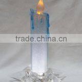 Clear Acrylic With Shiny Paper LED Candle Lighting Indoor Christmas Decorations thumbnail-2