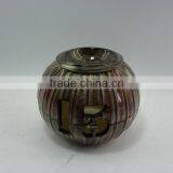 Round Vintage Ceramic Candle Holder thumbnail-1