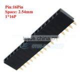 16PIN Single Female Header 2.54mm Space 1*16P thumbnail-1