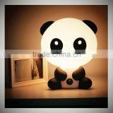 Night Lights, LED Night Light Silicone Soft Lovely Panda Lighting Sleep-conducive Table Lamp Fits For Kids Children Baby Bedroom thumbnail-1