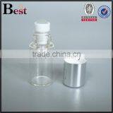 Hot Products Small Travel 10 ml Roll on Bottle Clear Fragrance Perfume Tube Glass Bottle Roll on 8ml Vial thumbnail-2