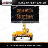 EU Series Portable Message Signs For Traffic Management, Outdoor Trailer Mounted VMS thumbnail-5