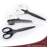 Stainless steel stationery scissors,school scissors with non-stick coating blade (HA-50B)