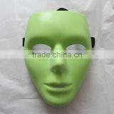 PVC Plastic Jabbawockeez Mask Noctilucent False Face Mask