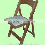 Beech Wood Classic Banquet Folding Chair thumbnail-3