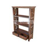 Bookcase Mini Higata Teak Wood Furniture thumbnail-4