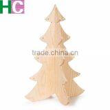 Small Cheap Unfinished Wood Christmas Tree for Decor thumbnail-1