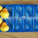 High Quality Polypropylene Black Plastic Stackable Food Tray thumbnail-4