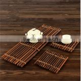 colored Chinses bamboo table mat/cup mat/Japaness mat