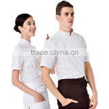 Bulk White Color Restaurant Waiter/Waitress Uniform thumbnail-2