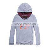 2016 NEW Style Top Trend Tall Plain Grey Pull Over Work Hoody Unisex Hoodie thumbnail-2