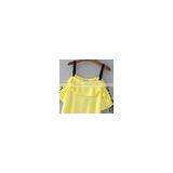 Women Ready Goods Fashion Summer Fancy Yellow Dress thumbnail-2