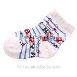 Jacquard Pattern Free Size Cheap Striped Socks for Baby thumbnail-1