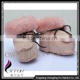 CX-SHOES-05C Soft Sole Sheep Fur And Leather Casual Baby Shoes thumbnail-6