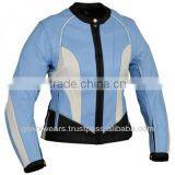 Womens Leather Motorbike Jacket thumbnail-1