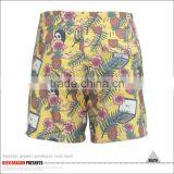 Direct Manufacturer OEM New Allover Pineapple Print Swimwear 2017 Custom Print Men's Swim Trunks thumbnail-5
