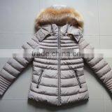 Women Fake Fur Hood Winter Padding Jacket thumbnail-1