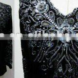 Lady V Neck Jumper Sweater thumbnail-1