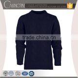 Classic Jumbo Braid Ribbed Cuffs and Hem Slim Fit Cable Knit Sweater Pattern Men thumbnail-5