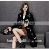 2016 Wool Fur Coat Medium-long Women's Slim Sheep Shearing Overcoat Fur Sheep Skin Coat thumbnail-2