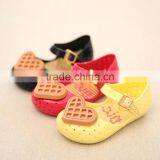 S16865A Wholesale Cheap Waffle Style Kids Jelly Shoes thumbnail-1