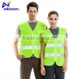 Flashing LED Safety Vest With Back Pocket