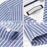 Yiwu Direct Factory Customise Stripe Pattern Men's Long Sleeve Uniform Shirt With 100% Cotton Oxford thumbnail-3