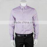 Premium Elegant Purple Quality Men Oxford Dress Shirts thumbnail-1