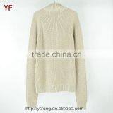 New Design 2015 Mock Neck Men Knitted Sweater thumbnail-3