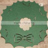 Felt Green Wreath Placemat - New thumbnail-1