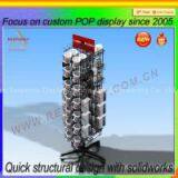 Custom Floor Standing Bottle and Cup Display Rack thumbnail-2