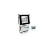 Warm White 60W IP65 RGB Led Flood Lights 6000K - 7500K For Square