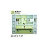 Horizontal Single Space Saving fold away wall beds With Office Table