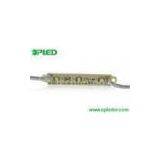 0.24 Watt Led Lighting Module 12v , Plastic 3 Chips Led Sign Lighting Modules