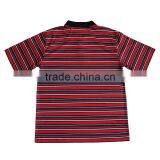 Factory OEM Red&Black Huntte Print Longline t Shirt Men's Polo Shirt thumbnail-4