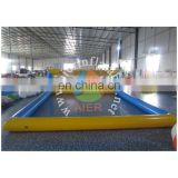 2015 Guangzhou inflatable water volleyball court for family fun
