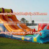 Medium Size Inflatable Cute Fish Fantastic Slide for Sale ID-SLM002