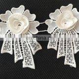 Good Quality Garment Accessories Embroidery 3D Flower Lace Trimming thumbnail-3