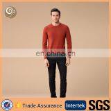 Men Thin Round Neck Cashmere Pullover thumbnail-1