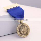 UN Antique Bronze Cheap Custom Metal Medal thumbnail-6