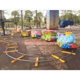 Zhongshan Amusement Park Children Rail Train 8 Seat Elephant Train, Electric Train, Earn Money, Kiddie Rides thumbnail-2