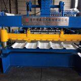 Good Quality Galvanized Trapezoidal Wall Panel Cold Roll Forming Machine thumbnail-3
