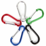 Carabiner Keychain Swivel Snap Hook Jewelry Aluminium Carabiner Hooks Climbing Snap Hook thumbnail-2