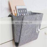 Protective Portable Cheap Handmade Felt Sofa Armest Organizer Bedside Caddy Storage thumbnail-3