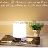 Wireless Bluetooth Speaker Bedside Night Light Smart Touch Control Portable Light With Music Playback thumbnail-4